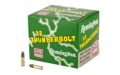 Remington Thndrbt .22 LR 40 Grain Ammunition – 500 Rounds