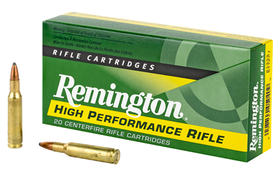 Remington 50 Grain Ammunition – 20 Rounds