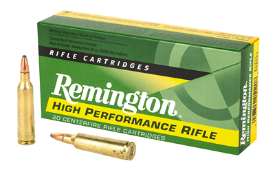 Remington .22-250 Rem 55 Grain Ammunition – 20 Rounds