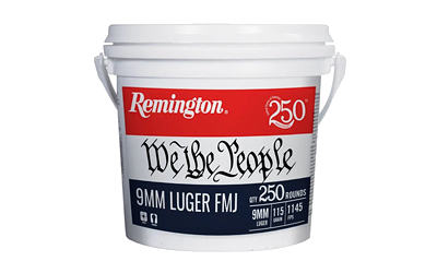 Remington 9mm 115 Grain Full Metal Jacket Ammunition – 250 Rounds