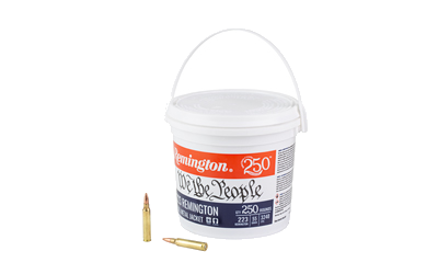 Remington .223 Rem 55 Grain Full Metal Jacket Ammunition – 250 Rounds