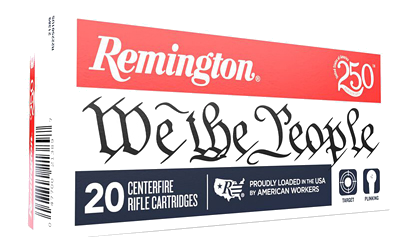 Remington We The People .22-250 Rem 55 Grain Ammunition – 20 Rounds