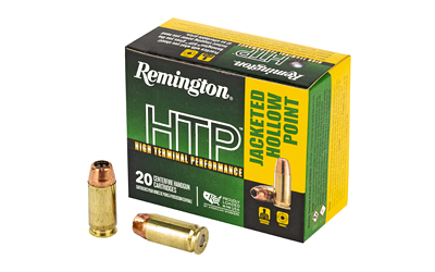 Remington Htp .40 S&W 180 Grain Jacketed Hollow Point Ammunition – 20 Rounds