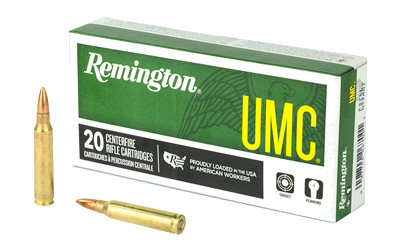 Remington UMC .223 Rem 55 Grain Full Metal Jacket Ammunition – 20 Rounds