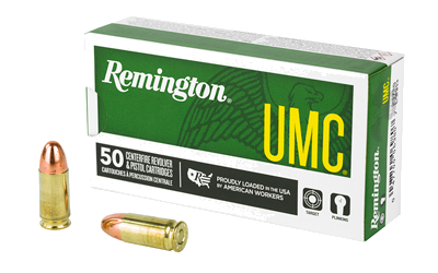 Remington UMC 9mm 115 Grain Full Metal Jacket Ammunition – 50 Rounds