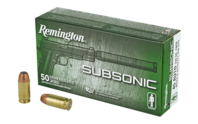 Remington Subsonic .45 ACP 230 Grain Ammunition – 50 Rounds