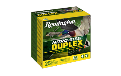 Remington Ntro Steel Dplx 12 Gauge Ammunition – 25 Rounds