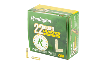 Remington Hntr .22 LR 40 Grain Hollow Point Ammunition – 550 Rounds