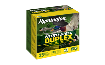 Remington Nitro Steel Dplx 12 Gauge Ammunition – 25 Rounds