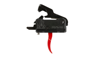 Rise Armament Rave-PCC Curved Trigger – Red