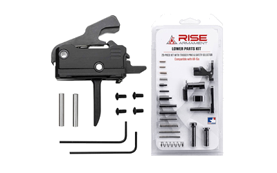 Rise Armament Rave Flat Trigger with LPK Lower Parts Kit