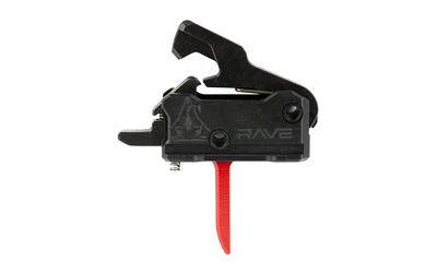 Rise Armament Rave-PCC Flat Trigger – Red