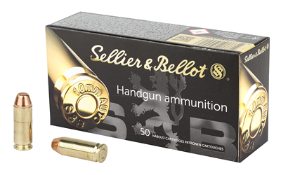 Sellier & Bellot 10mm 180 Grain Full Metal Jacket Ammunition – 50 Rounds