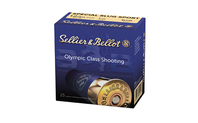 Sellier & Bellot 12 Gauge SLUG Ammunition – 25 Rounds