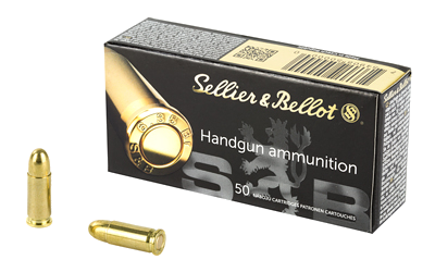 Sellier & Bellot .25 ACP 50 Grain Full Metal Jacket Ammunition – 50 Rounds