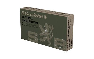 Sellier & Bellot Exergy .300 Blackout 110 Grain Ammunition – 20 Rounds