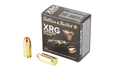 Sellier & Bellot .45 ACP 165 Grain Ammunition – 25 Rounds