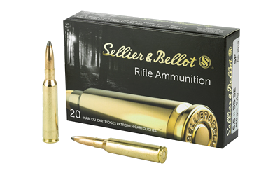 Sellier & Bellot 6.5x55sw 6.5x55 Swedish 140 Grain SP Ammunition – 20 Rounds