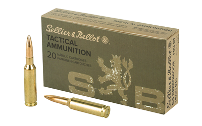 Sellier & Bellot 6.5 Creedmoor 140 Grain Full Metal Jacket Ammunition – 20 Rounds