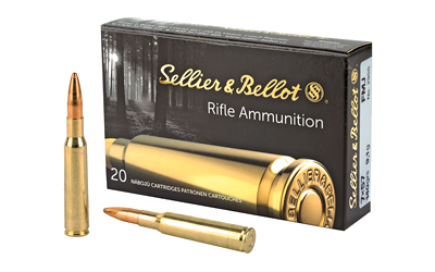 Sellier & Bellot 7x57 Mauser 140 Grain Full Metal Jacket Ammunition – 20 Rounds