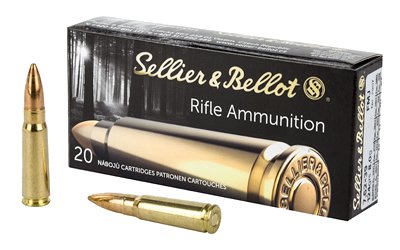Sellier & Bellot 7.62x39 Full Metal Jacket Ammunition – 20 Rounds