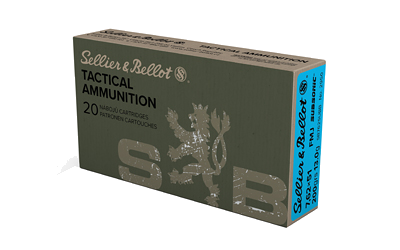 Sellier & Bellot 200 Grain Full Metal Jacket Ammunition – 20 Rounds