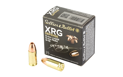 Sellier & Bellot 9mm 100 Grain Ammunition – 25 Rounds