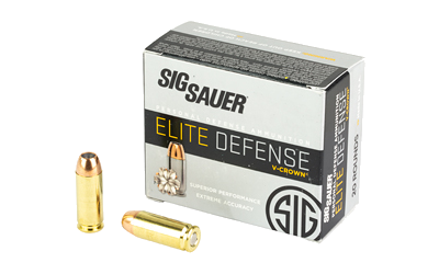SIG Sauer Ammo 10mm 200 Grain Jacketed Hollow Point Ammunition – 20 Rounds