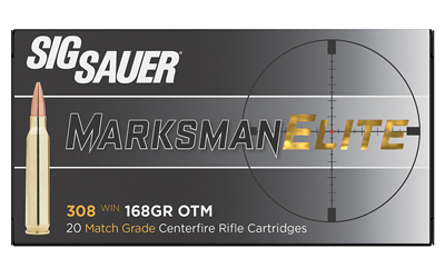 SIG Sauer Ammo .308 Win 168 Grain Ammunition – 20 Rounds
