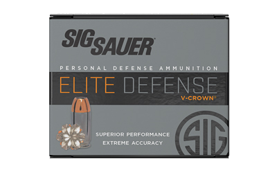 SIG Sauer Ammo .45 ACP 200 Grain Jacketed Hollow Point Ammunition – 20 Rounds