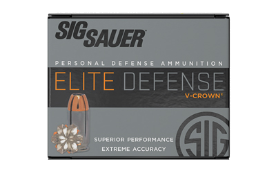 SIG Sauer Ammo 9mm 147 Grain Jacketed Hollow Point Ammunition – 20 Rounds