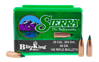 Sierra Bullets Blitzking .204 39 Grain 100-Count