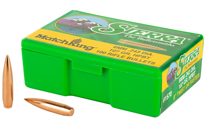 Sierra Bullets Matchking .243 107 Grain 100-Count