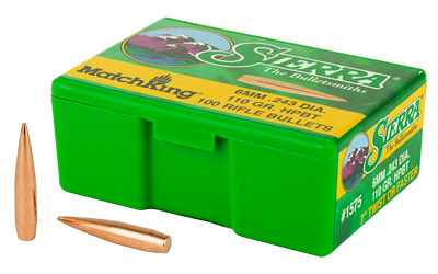 Sierra Bullets Matchking .243 110 Grain 100-Count