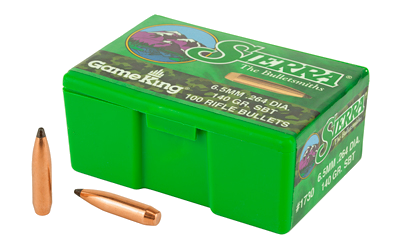 Sierra Bullets Gameking .264 140 Grain 100-Count