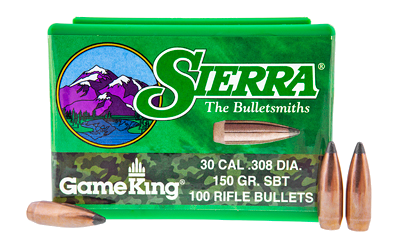Sierra Bullets Gameking .308 150 Grain 100-Count
