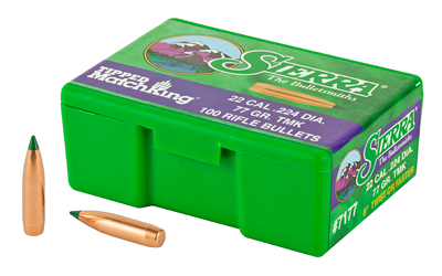 Sierra Bullets Tipped Mk .224 77 Grain 100-Count