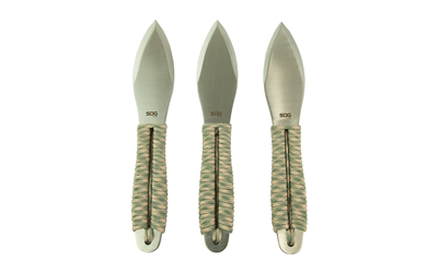 SOG Knives & Tools Fling Thrwng Knvs 2.8" 3-Pack with Sheath Knife