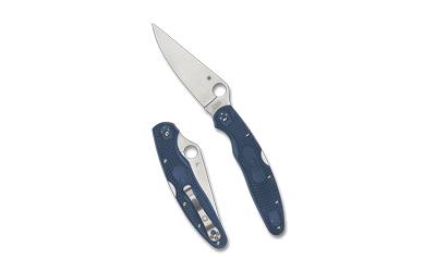 Spyderco Police 4 Lightweight 4.38" Blu/Silver