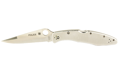 Spyderco Police Stnls Plainedge