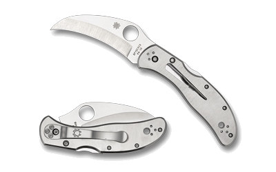 Spyderco Harpy Clipit 2.75" Silv