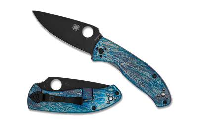 Spyderco Tenacious TI Disry Black/Blu