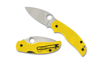 Spyderco Sage 5 Lw Salt 3" Yellow Knife