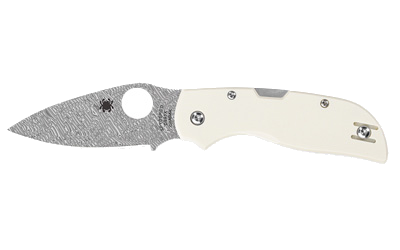Spyderco Chaparral 2.8" Damascus Wht