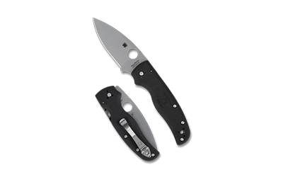 Spyderco Shaman Lightweight 3.58" Black/Silver