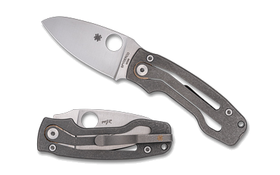 Spyderco Pits 2 Slipit TI 2.74" Gray