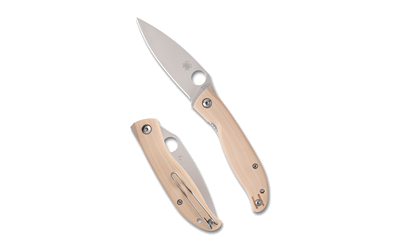 Spyderco Mantra 4 G-10 3.34" Wht/Silver