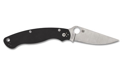 Spyderco Military 2 4" Black/Silver Left