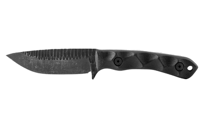 Stroup Knives GP2 3.5" Acd Etch with Sheath Knife