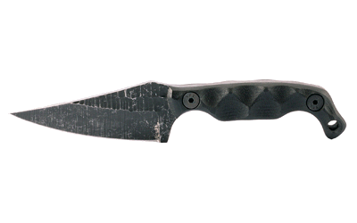 Stroup Knives MINI1 3" Acd Etch with Sheath Knife